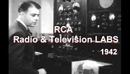 RCA Laboratories 1942: Radio, Television, Vacuum Tube Research, Manufacture, CRT, Original Film
