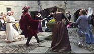 Medieval dance teaching