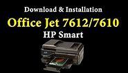 HP Officejet 7612 / 7610 | Installing Printer | hp printer | inkjet printer | hp laserjet | HP Smart