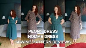 Peony Dress & Homme Dress - Sewing Pattern Reviews
