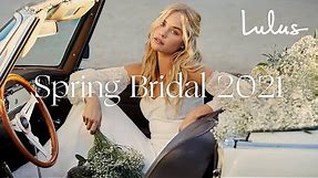 Lulus Spring Bridal 2021 | Wedding Dresses + Bridesmaid Dresses
