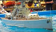 XXXL 128 KG!! RC SCALE MODEL SHIP!! *LARGE and HEAVY WEIGHT RC MODEL BATTLE CRUISER