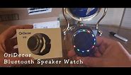 Waterproof Wireless Bluetooth Watch Speaker OriDecor (EPISODE 4350) Amazon Unboxing Video