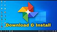 How to install google photos app on pc