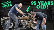 Can This 95 Y/O Motorcycle Make It 3,800 Miles Coast-To-Coast?