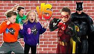 Ninja Kidz team up with Robin to Save Batman from The Joker!