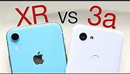 Google Pixel 3a Vs iPhone XR! (Comparison) (Review)