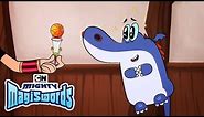 Grup Invents Basketball! | Mighty Magiswords | Cartoon Network