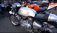 1965 Royal Enfield GT 500 Cafe Racer in Mint condition @ Ace Cafe London