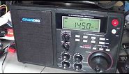 Grundig S450DLX Review AM FM Shortwave field radio