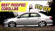 CRAZY INSANE Modified Corolla 9th Gen Compilation - Stance