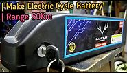 How to Make 36v E-Bike battery pack | make 36v lithium ion battery pack