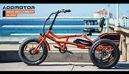 World First Semi-Recumbent E-Trike | Adult E-Trike | Addmotor E-Bikes