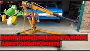 How To Use An Engine Hoist