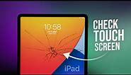 How to Check iPad Touch Screen (tutorial)