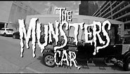 Eddie Munster with the Munster Car