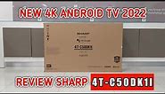 REVIEW SHARP 50" INCH ANDROID SMART TV TERBARU 2022 | 4T-C50DK1I
