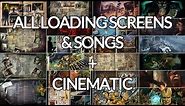 All Zombie Loading Screens & Songs w/ Cinematic (Nacht - Revelations)