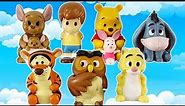 WINNIE THE POOH Figures Toys Playset Videos For Kids FUN Honey Ride