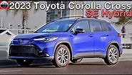 2023 Toyota Corolla Cross Hybrid SE in Blue Crush Metallic - Exterior & Visual Review