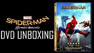 Spider-Man Homecoming DVD Unboxing