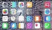 Cracked iPhone Screen