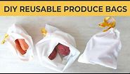 DIY Reusable Produce Bags | Tutorial and FREE Sewing Pattern