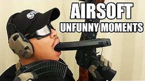 Airsoft Unfunny Moments - Eating Mags, Jumpscares, and Hehehehah!