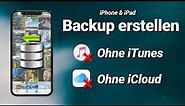iPhone Backup erstellen ohne iTunes & iCloud! + Bilder / Videos einfach auf PC übertragen!
