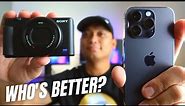 iPhone 14 Pro vs Sony ZV-1 vlogging test! WHO'S BETTER? (Camera vs Smartphone)
