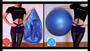 How To INFLATE a Stability Ball and Choose The Right Size | Gym Ball UNBOXING