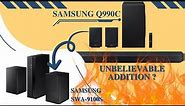 Ultimate Surround: Samsung Q990C Rear Speaker Expansion with SWA-9100