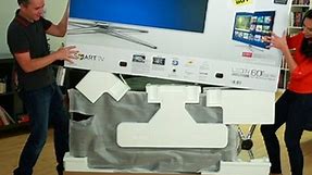Unboxing the Samsung UN60F7100 HDTV