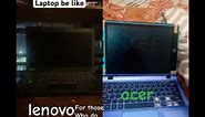 lenovo™ ThinkPad 5 vs Acer E3 Startup Animations Twoparison (Fixed)
