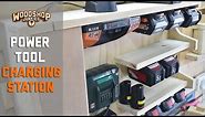 Cordless Power Tools? - Perfect Charging Station For Small Workshops - DIY Organizers