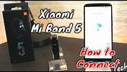 How to connect Mi Band 5 with Phone MiFit Android App