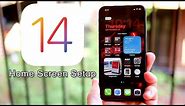 iOS 14 Home Screen Setup