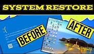 Why you should ALWAYS enable System Restore in Windows!