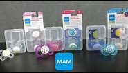 Start, Night & Air Collection Pacifiers from MAM