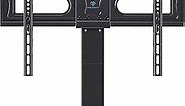 PERLESMITH Universal Swivel TV Stand Mount for 37-65,70,75 Inch LCD OLED Flat/Curved Screen TVs-Height Adjustable Table Top TV Stand/Base with Wire Management,VESA 600x400mm up to 99lbs,PSTVS18