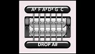 Perfect Guitar Tuner (Drop A# / Bb = A# F A# D# G C)