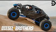 Build Reveal: A Batmobile Style Rock Crawler | Diesel Brothers