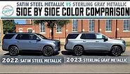 Satin Steel Metallic vs Sterling Gray Metallic Tahoe