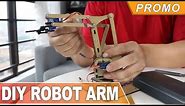 HOW TO Make DIY Robot Arm DIY Kit for Arduino