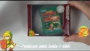 Unboxing Famicom mini the legend of Zelda 1 game boy advance japonais