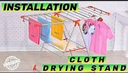 Unbox and how to Install Cloth Drying Stand | Greenway Multi-level Laundry Rack | Unboxing