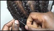 How To Sew In A Weave Quickly. African Hair Weave