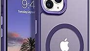 BENTOBEN for iPhone 11 Pro Max Magnetic Case, iPhone 11 Pro Max Phone Case[Compatible with MagSafe] Translucent Matte Shockproof Women Men Protective Case Cover for iPhone 11 Pro Max 6.5",Deep Purple