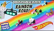 Mario Kart Rainbow Road Hot Wheels Track Set Review