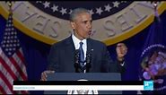 Barack Obama's farewell speech: "Yes we can! Yes we did!"